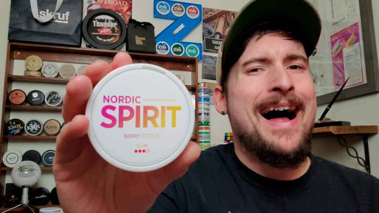 Nordic Spirit Berry Citrus All White Snus Review - SnusTV