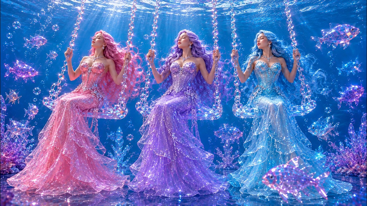 奇跡の人魚変身！ビフォーアフターがヤバい 🧜‍♀️✨