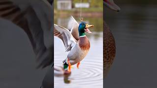 Rocky saves a duck's life #viralshorts #youtubeshorts