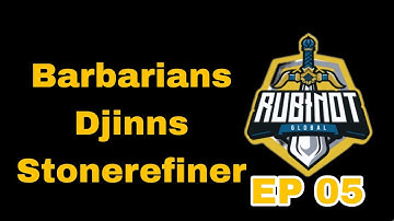 Tasks do Rubinot - EP 05 (Barbarians, Djinns e Stonerefiner).