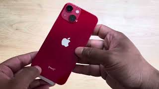 iPhone 13 mini unboxing