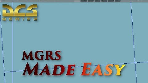 DCS World: MGRS made easy