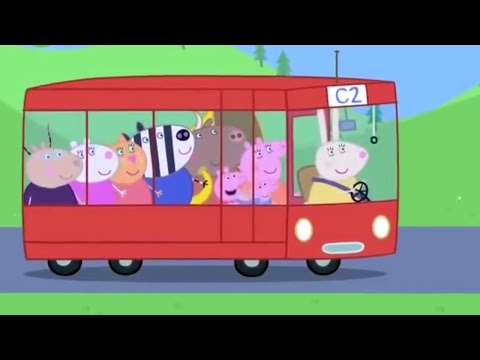 PEPPA PIG WHEELS ON THE BUS SONG FOR KIDS