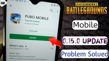 PUBG MOBILE 0.15.0 Global Update Problem Solved (In Hindi)