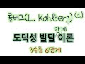 콜버그 L Kohlberg 1 도덕성 발달 단계 이론 3수준 6단계 