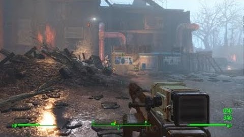 Random battle in Fallout 4