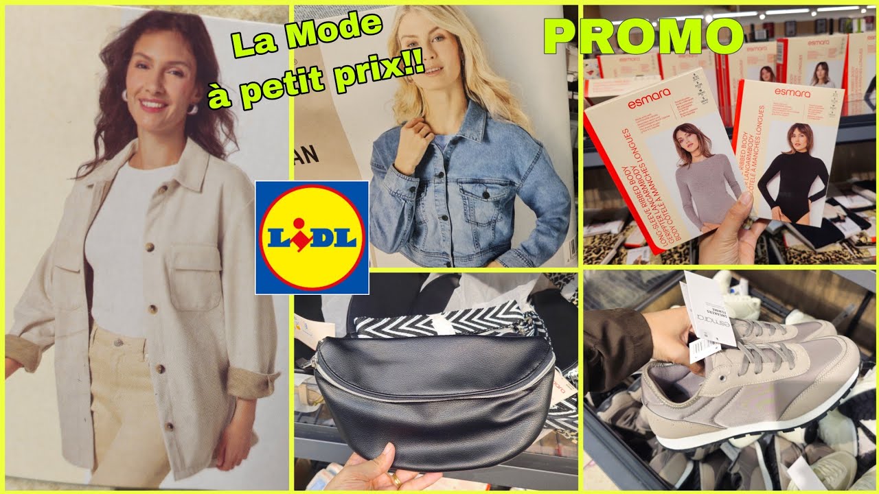 😱LIDL BONPLAN MODE A PETITS PTIX ARRIVAGES 23 février 2026