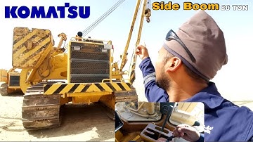 Pipelayer|Komatsu Sideboom|Rotating Pipelayer|Side Boom Machine|Side Boom Operating