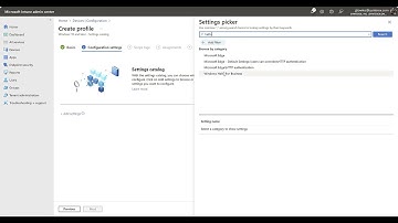 Creating and Deploying the Windows Hello for Business Profile for Cloud Kerberos Trust in Intune