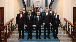 Bakan Gürlek Türkiye Barolar Birliği Başkanı Ve Beraberindeki Heyet Ile Bakanlıkta Bir Araya Geldi