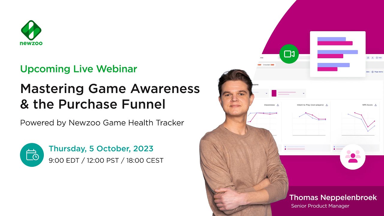 Newzoo Live - Mastering game awareness and the purchase funnel
