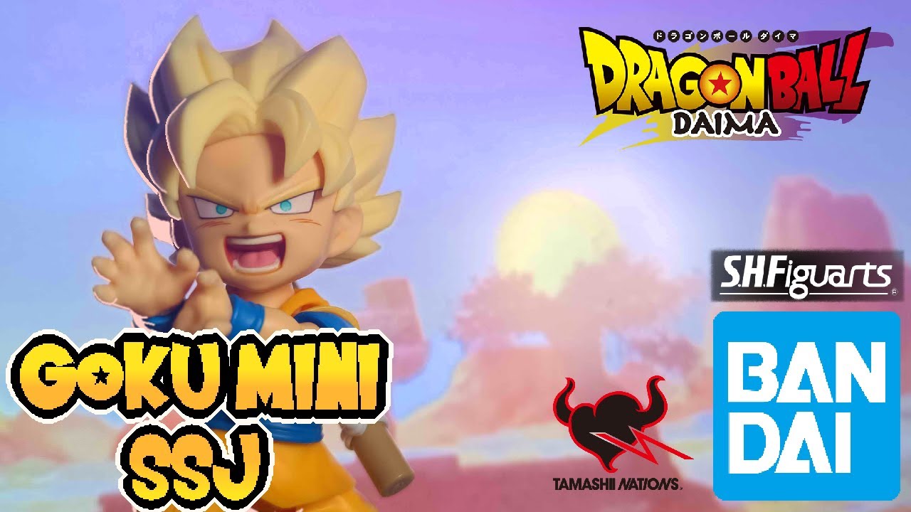 GOKU MINI SSJ Dragon Ball DAIMA ShFiguarts Unboxing & Review BR