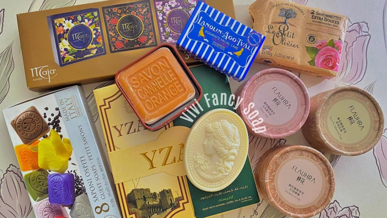 ASMR Soap Cutting/Dry Soap Cutting ASMR/Satisfying Sound ASMR/No Talking/Colorful Soaps