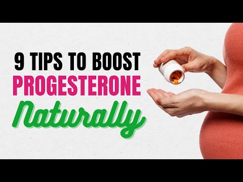 Video: Hur man sänker progesteronnivåer: 6 steg (med bilder)