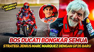 Gak Nyangka Bos Ducati Bocorkanstrategi Jenius Adaptasi Marc Marquez Taklukan Desmosedici Gp26jos