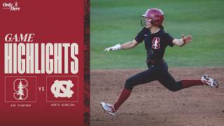 Highlights: #23 Stanford Softball vs. North Carolina (3/22/26)