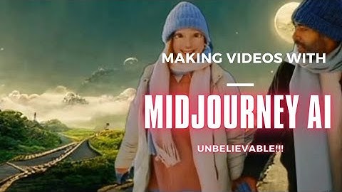 I used Midjourney to create this short video.