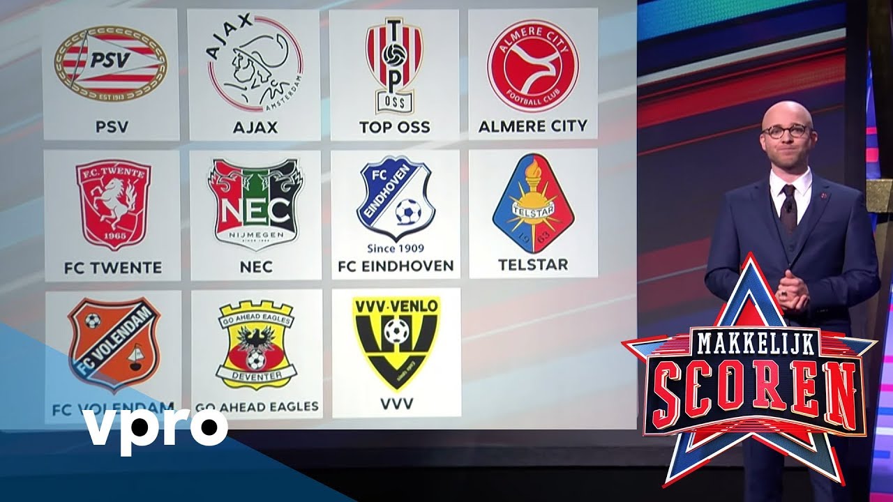 Clubliederen Eredivisie - Makkelijk Scoren  - Afl. 8