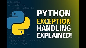 Master Exception Handling in Python 🚫🐍 | try-except-finally & Custom Errors in 5 Minutes!