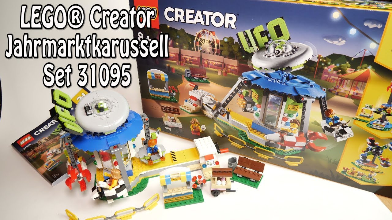 LEGO Jahrmarktkarussell (Creator Set 31095) Review deutsch