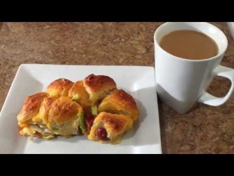 Sausage Egg And Cheese Pull Apart Bread