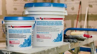 How to use USG Durock™ Brand Liquid Waterproofing and Crack Isolation Membrane