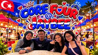 JB DAY TRIP WITH CORE FOUR 🇲🇾🍢 !