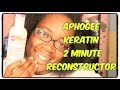 APHOGEE KERATIN  &#39;&#39;2 MINUTE&#39;&#39; RECONSTRUCTOR (PROTEIN TREATMENT)(PART 4)