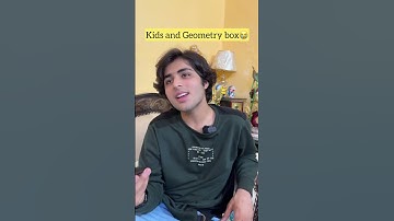 Kids and Geometry box🥹😂 | Raj Grover | #shorts
