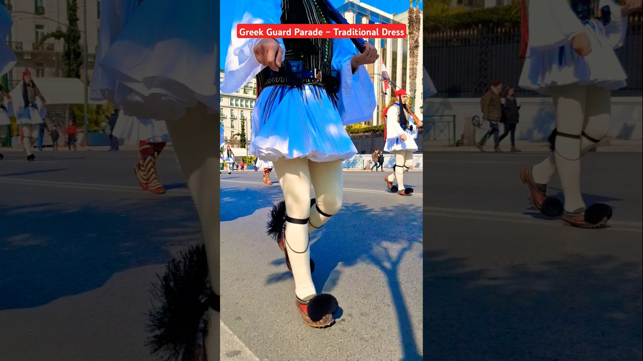 Greek Guard Parade – Traditional Costume Display!