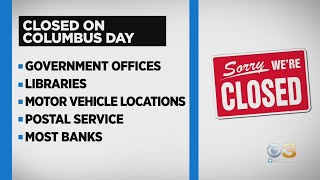 These Places Are Closed On Columbus Day