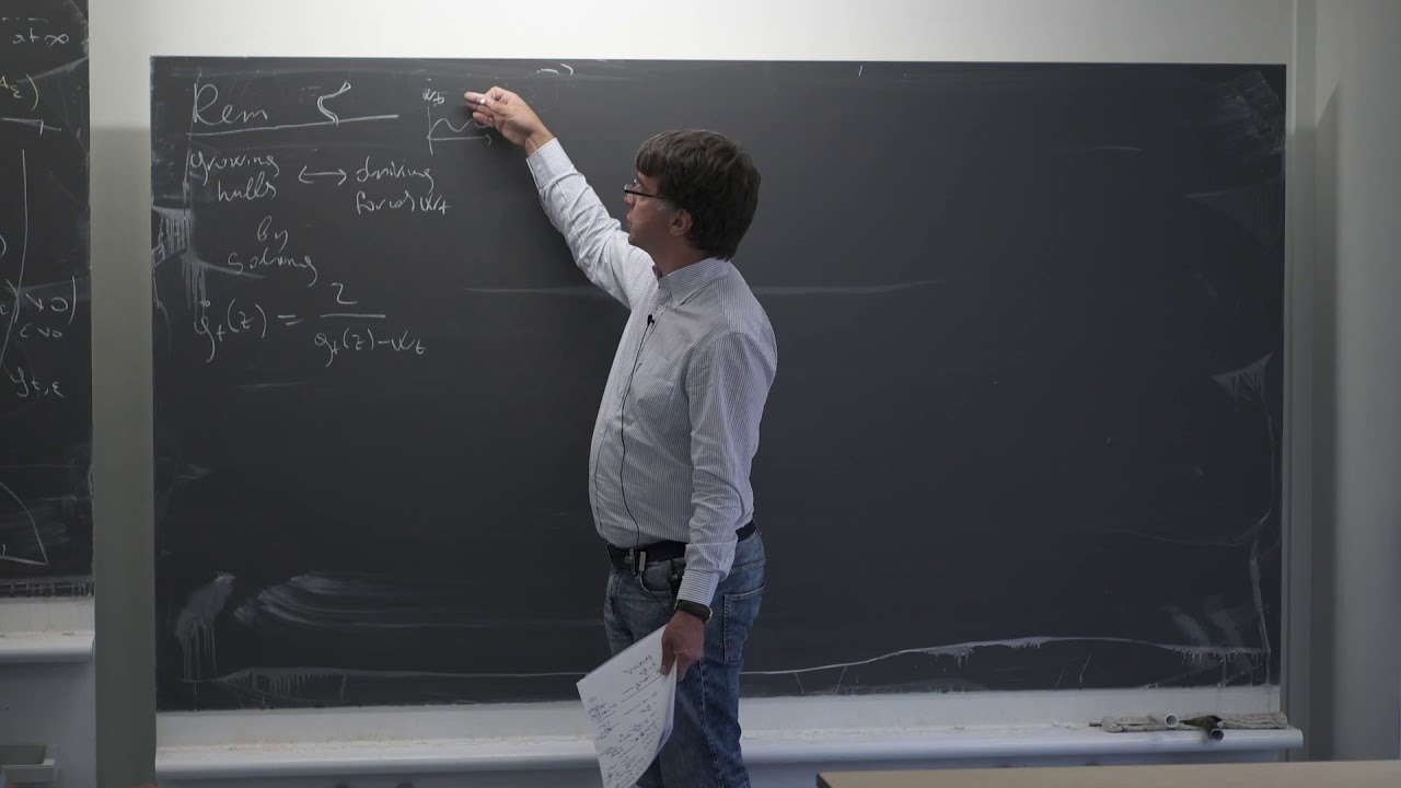 NCCR SwissMAP - Random Growth Loewner Evolution