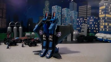 G2 Generation 2 Transformers Black Death Blackout aka Skywarp Custom