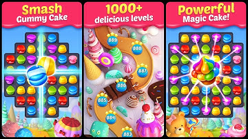Cake Match 4 Game Gameplay Android Mobile
