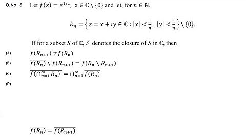 GATE-2020(Complex Analysis).