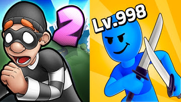 Robbery Bob 2 vs Hit & Run Solo Leveling Gameplay Android,ios Part 28