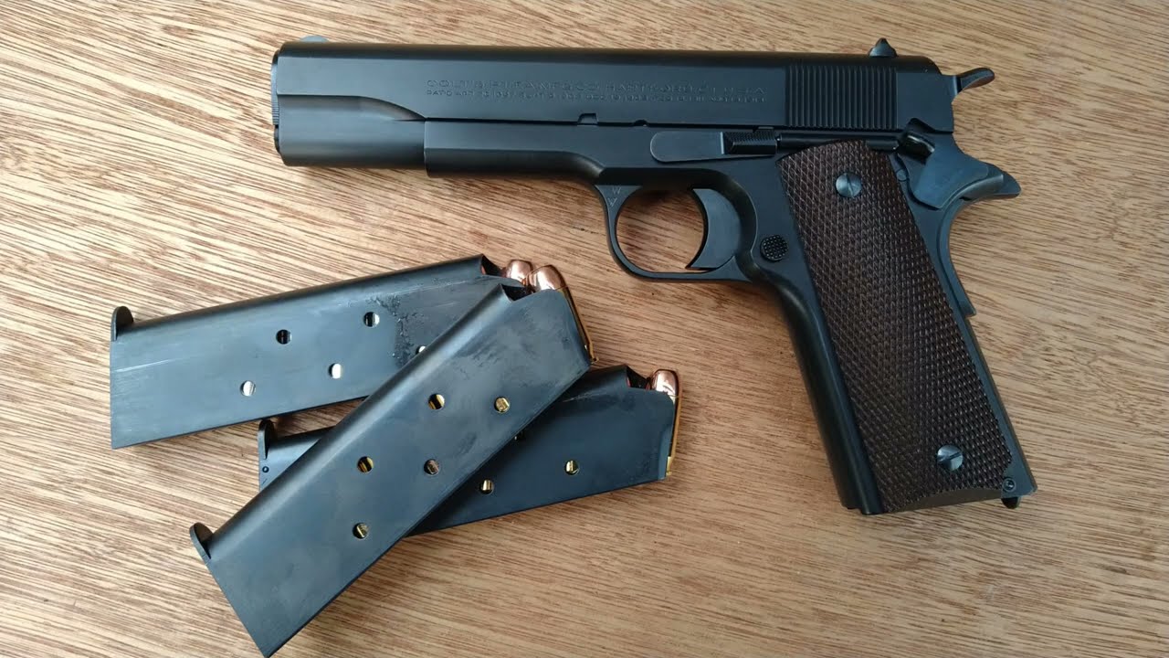 エラン M1911 DOCモデル エラン モデルガン コルトガバメントM1911 DOC model - YouTube