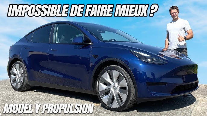 ESSAI - Tesla Model Y Propulsion : une semaine au volant de LA voiture  électrique de 2023 ? 