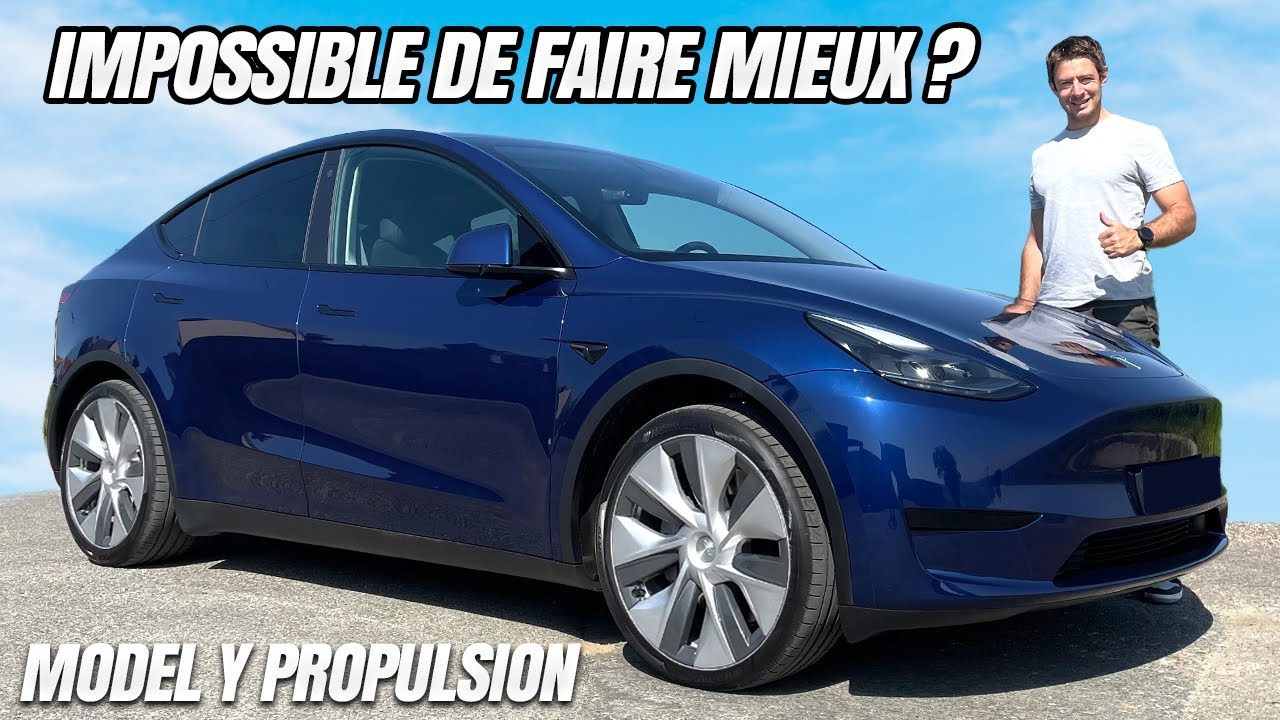 Essai TESLA MODEL Y PROPULSION – Impossible de faire MIEUX ? 