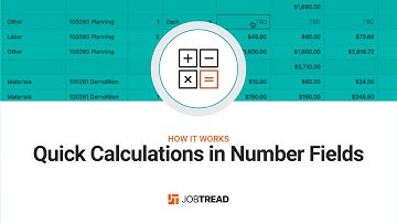 Quick Calculations in Number Fields