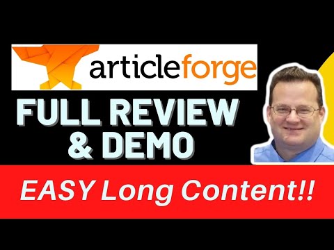 Article Forge Review