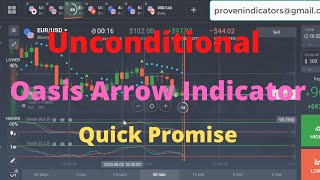 Unconditional Binary Option Strategy | Oasis Arrow Indicator | Quick Promise Binary Indicator