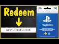 How to Redeem a PlayStation Gift Card Code on PS4, PS5, or Website (prepaid voucher pin for PS Plus)