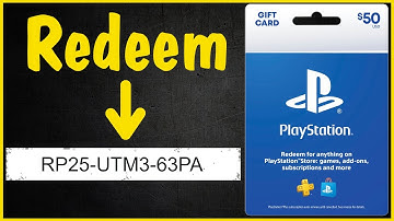 How to Redeem a PlayStation Gift Card Code on PS4, PS5, or Website (prepaid voucher pin for PS Plus)