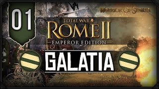 Total War Rome II: Emperor Edition ~ Galatia Campaign #1 - A Grumpy Neighbourhood!