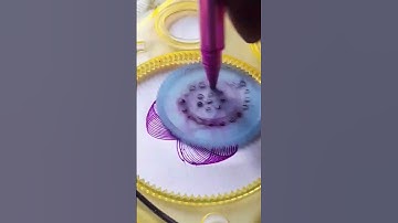 Easy spirograph art 6|#ytshorts #art #shortvideo #shortsfeed #trending #trendingshorts #spirograph