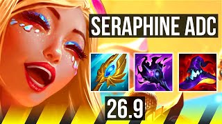 SERAPHINE &amp; Pyke vs SMOLDER &amp; Thresh (ADC) | 67K damage | EUW Master | 26.9