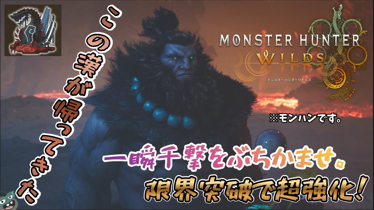 しっかりと「豪鬼」も限界突破で超強化されていく。【モンハンワイルズ】