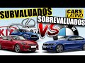 SOBREVALORADOS VS SUBVALUADOS! (AUTOS Y MARCAS PARTE 1) *CarsLatino*