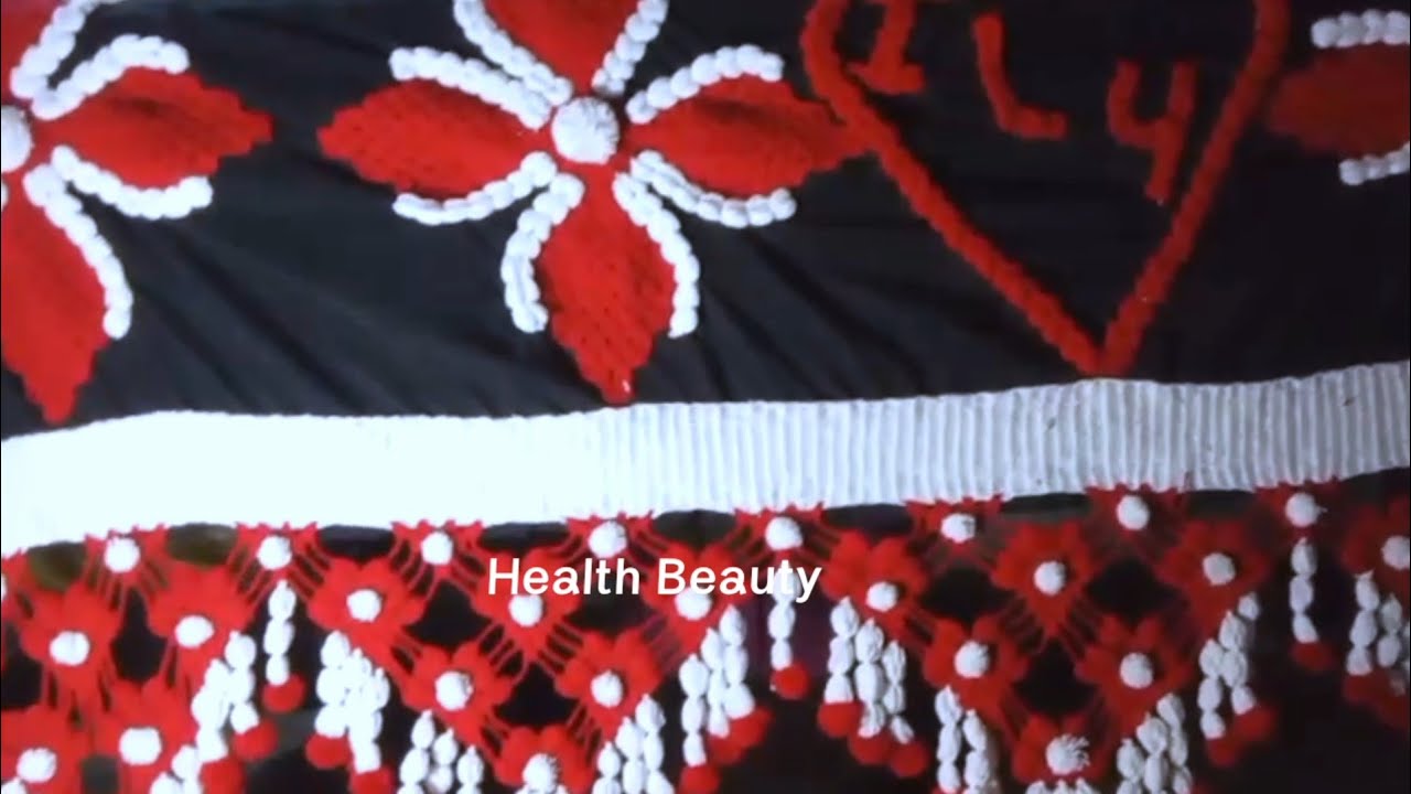 Palang posh design|palang lari|new palang posh|bed lari|suhaag lari|room decoration|wool|hand craft|